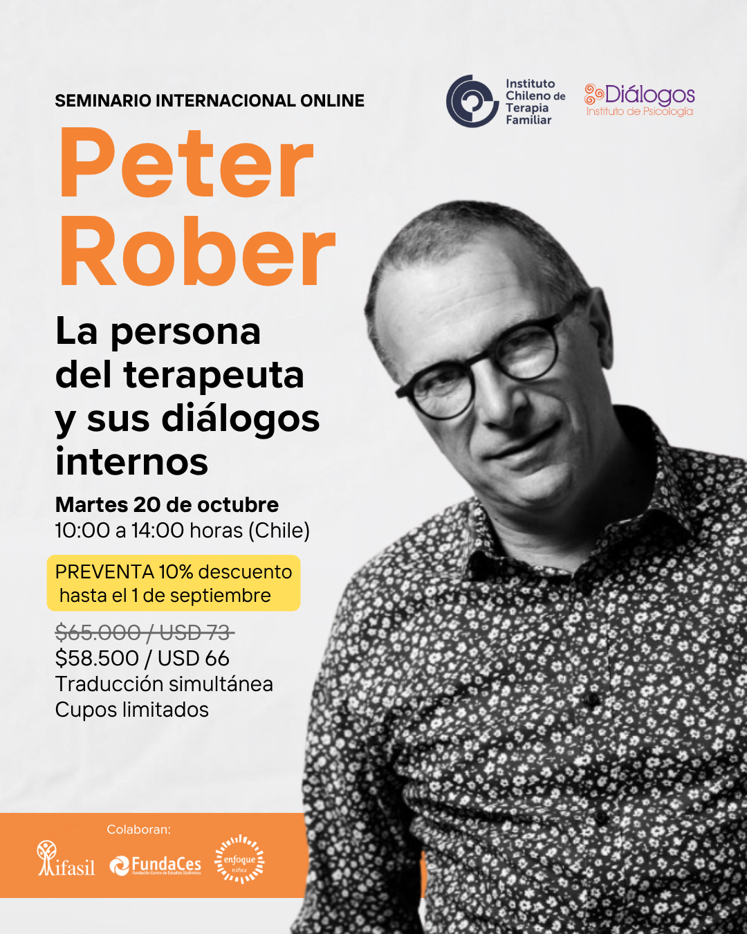 Preventa Seminario Internacional Peter Rober
